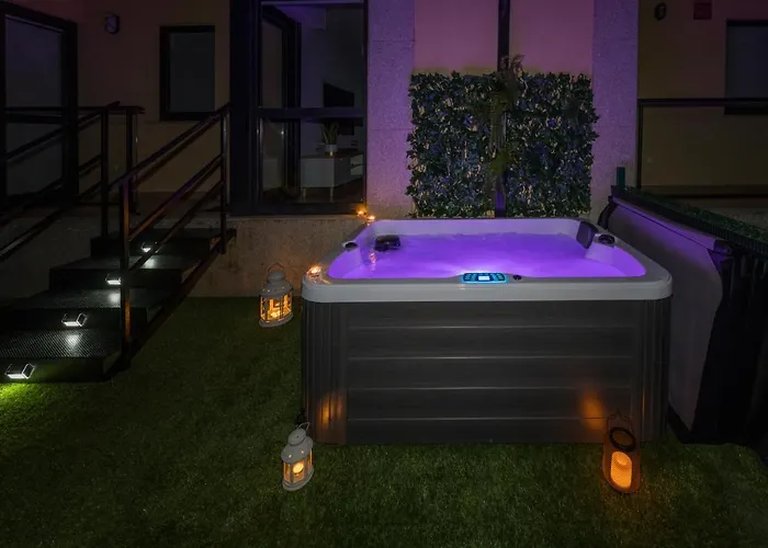 Garden - Jacuzzi, Jardin Privado Y Vista Mar 菲尼斯特雷