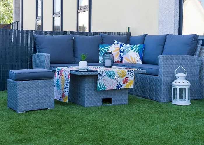 公寓 Garden - Jacuzzi, Jardin Privado Y Vista Mar